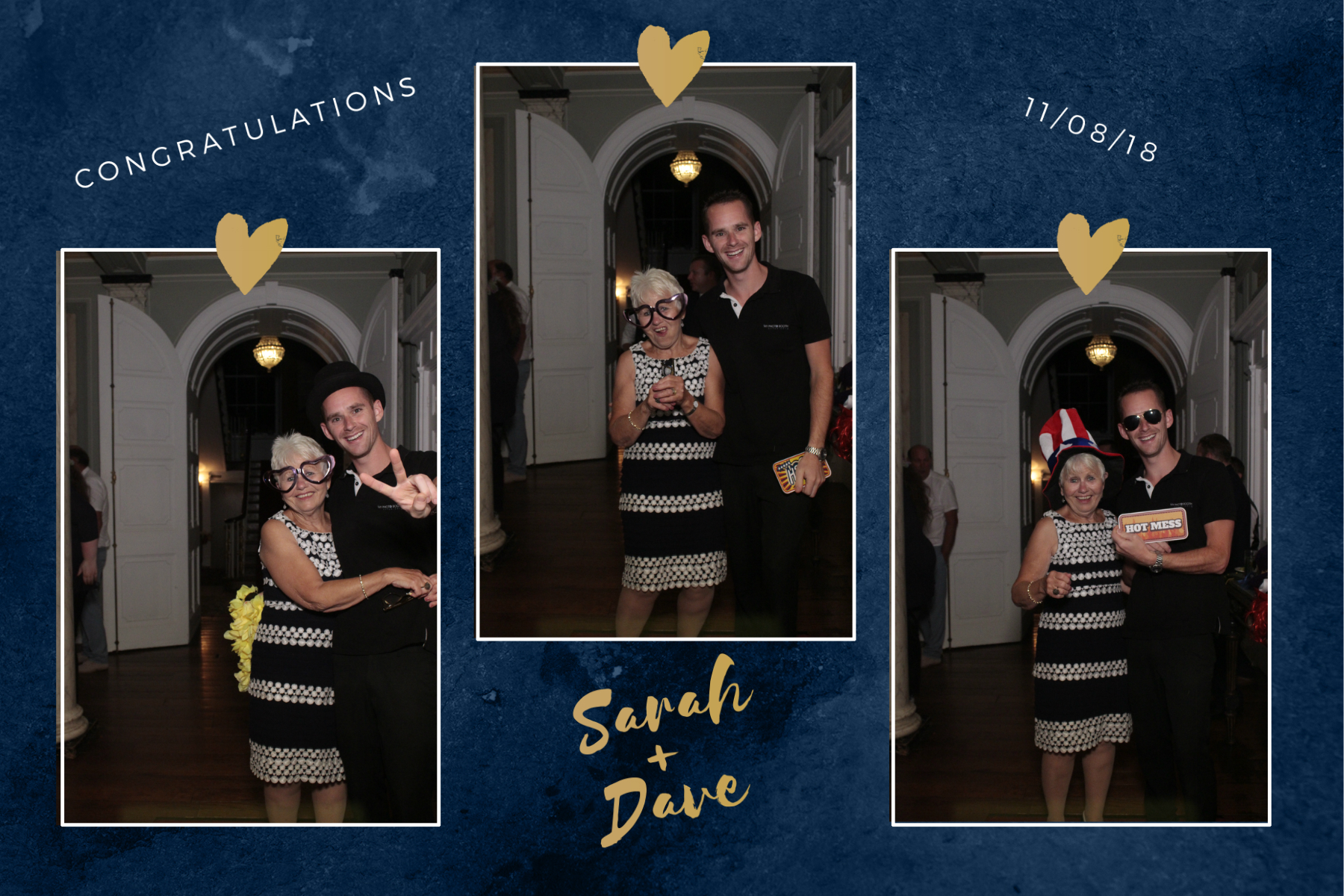 Sarah & Dave's Wedding | View more photos from the event at gallery.myphotoboothexperience.co.uk/u/MyPhotoBoothExperienceLtd/Sarah-Daves-Wedding